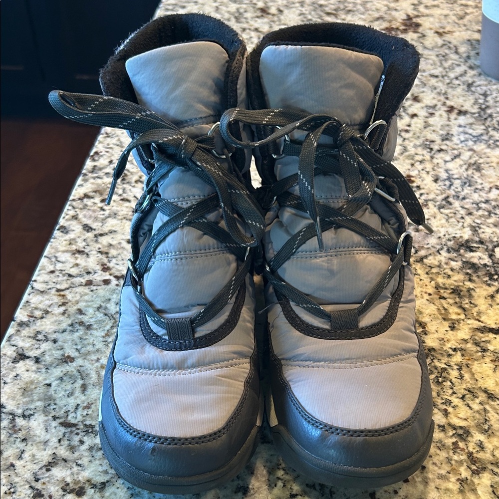 Sorel Gray Winter & Rain Boots